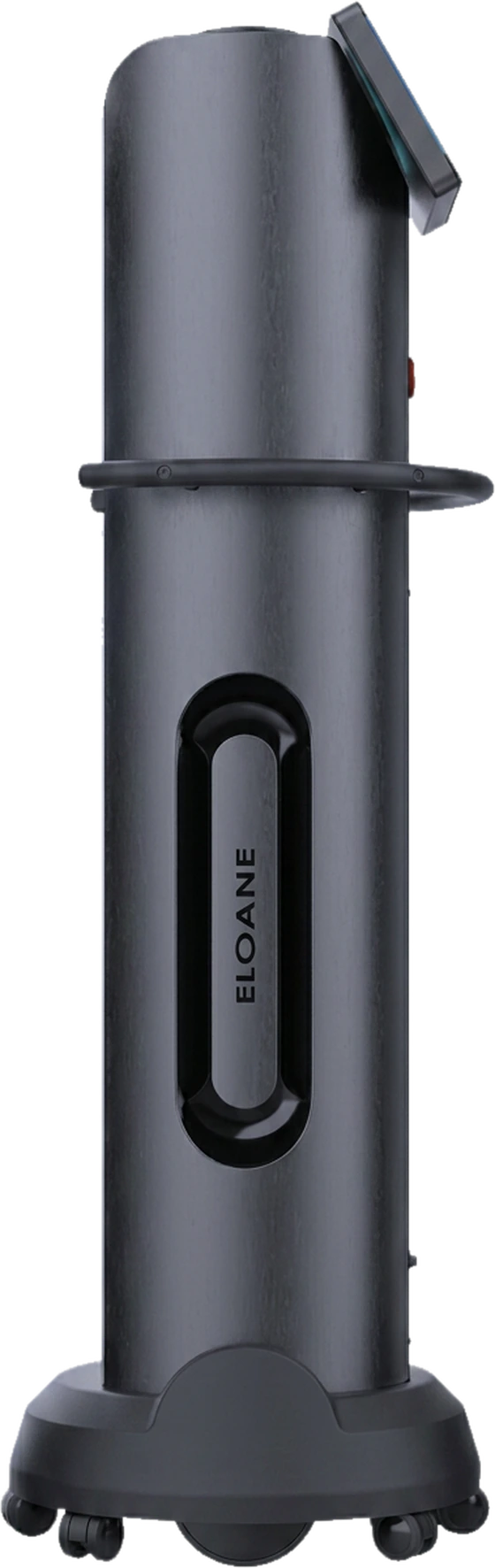 Robot Eloane — vue arrière avec poignée siglée